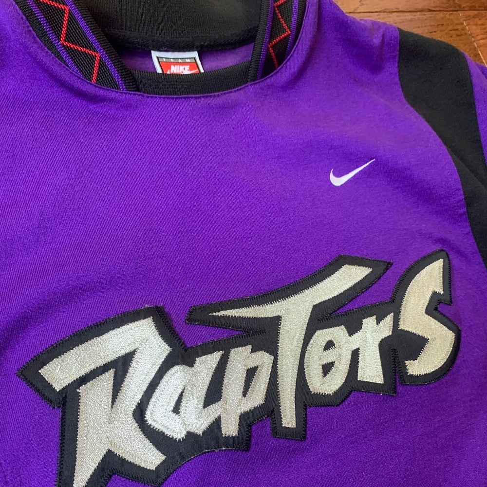 Vintage Toronto Raptors Warm Up Jersey - Picture 3 of 11